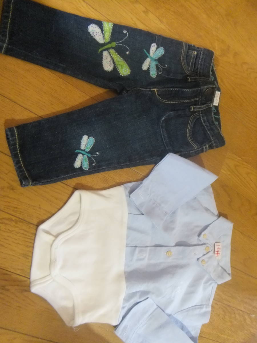  set sale 4 sheets 80cm 90cm GAP Miki House Italy made IL GUFO il gfo Oshkosh shirt pants jeans me10586