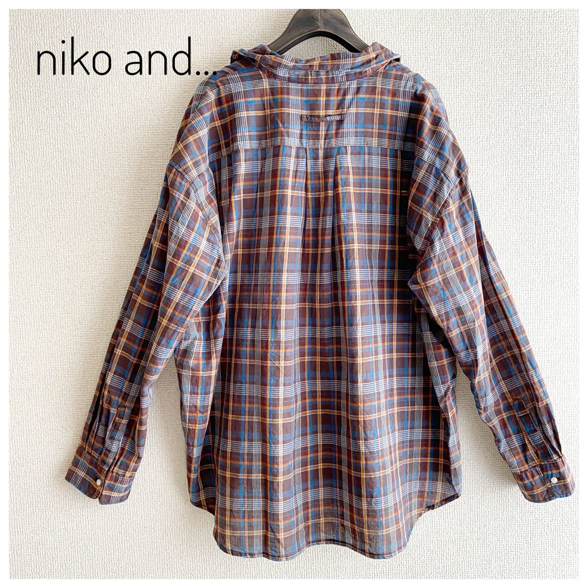 高い品質 niko and...チェック柄コットンシャツ 送料無料6%OFF-ファッション,レディースファッション - ekumudini.com