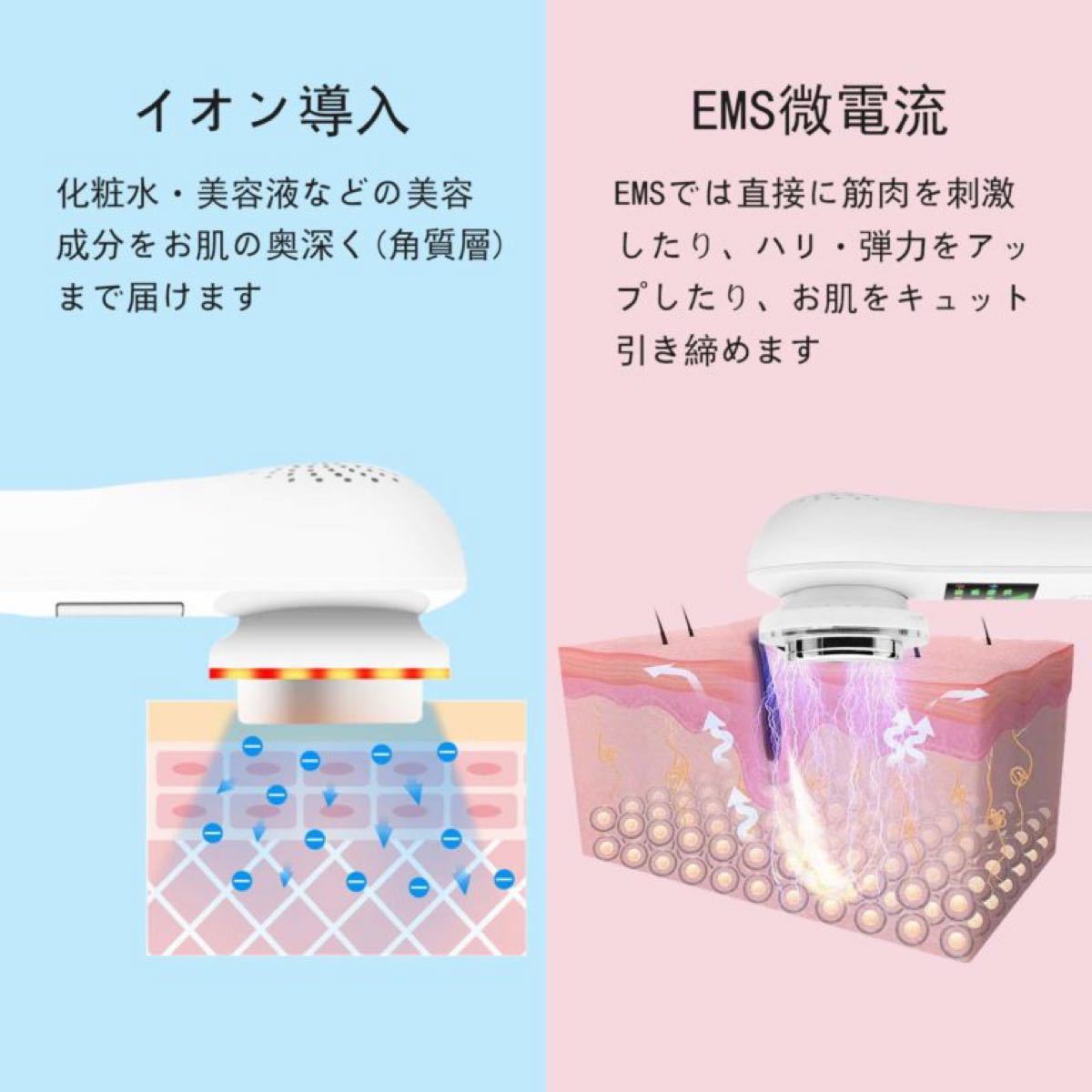 LED光美顔器　温冷美顔器