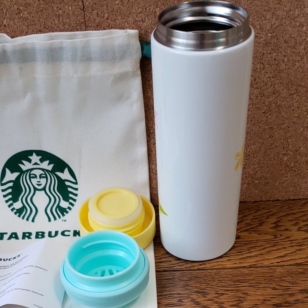 タイで購入 スタバタンブラー 水掛け祭バージョン  ステンレスボトル STARBUCKS ステンレスタンブラー　未使用品