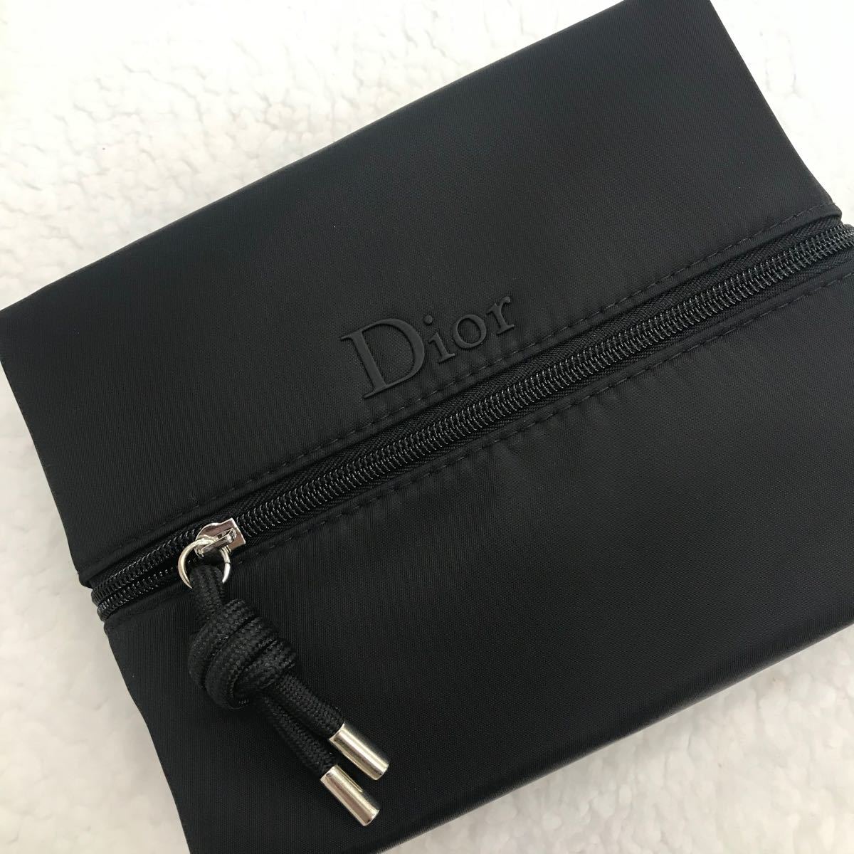 るんさん専用    Dior クリスチャンディオール トラベルポーチ  コスメポーチ ブラック 非売品  ディオールポーチ 