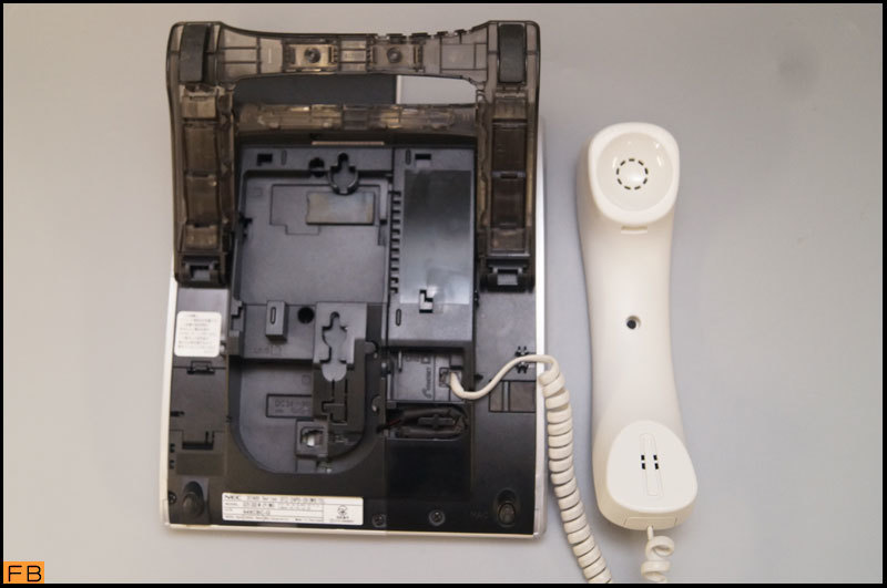 税込◆NEC◆ビジネスフォン DT400シリーズ DTZ-24PD-2D 24ボタンISDN停電デジタル多機能電話機 ホワイト-D3-6303_画像6