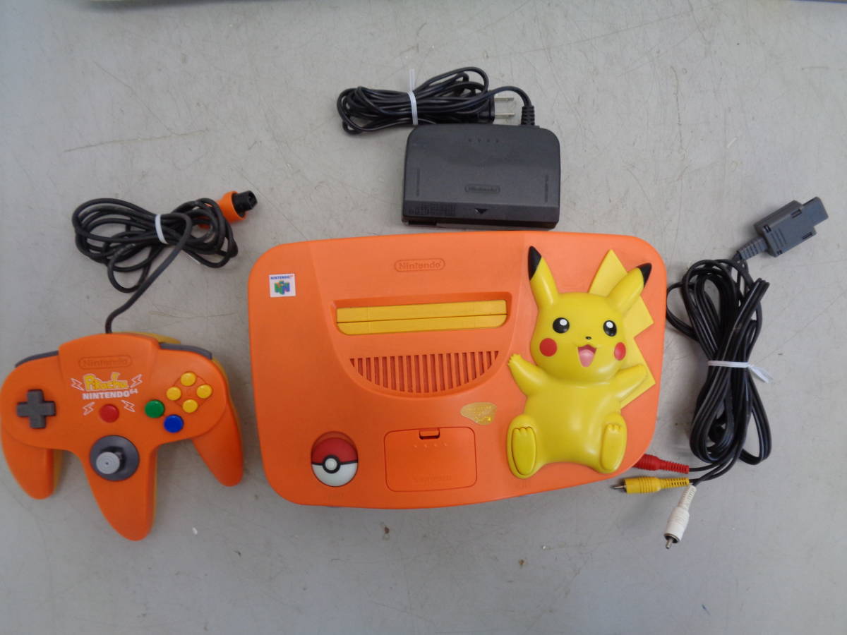 MK2349 ピカチュウNINTENDO64 オレンジ&イエロー【メーカー生産 MK2349 ピカチュウNINTENDO64 オレンジ&イエロー【メーカー生産