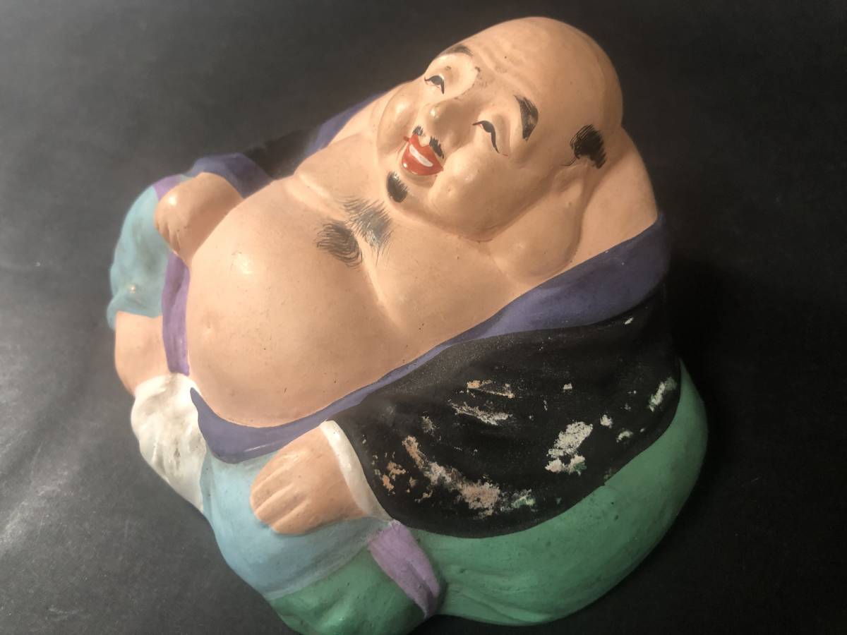 古陶磁器 人形 布袋 春画 裏絵春画 布袋置物 枕絵 骨董 雑貨