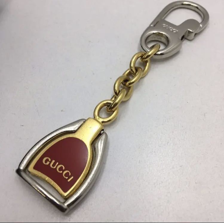 GUCCI Old Gucci Vintage брелок для ключа сумка очарование цепочка для ключей мужской женский для мужчин и женщин с коробкой 