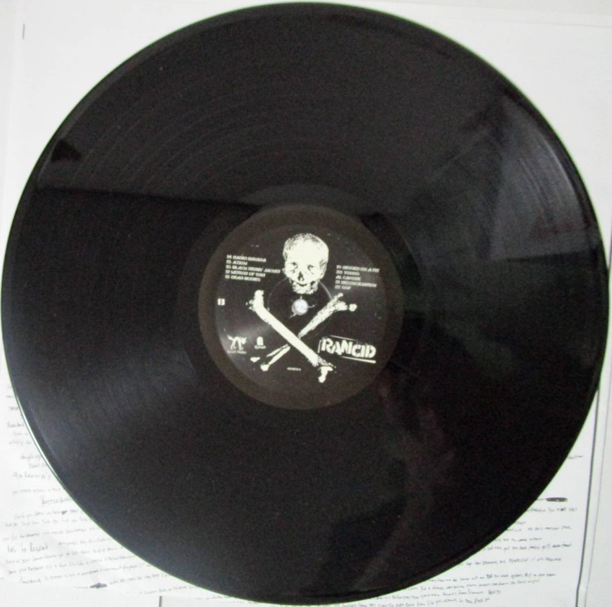 Rancid - V S/T 2000 Vinyl LP ランシド シュリンク付き Epitaph Hellcat Records - 80427-1Tim Armstrong/Matt Freeman/Lars Frederiksen_画像8