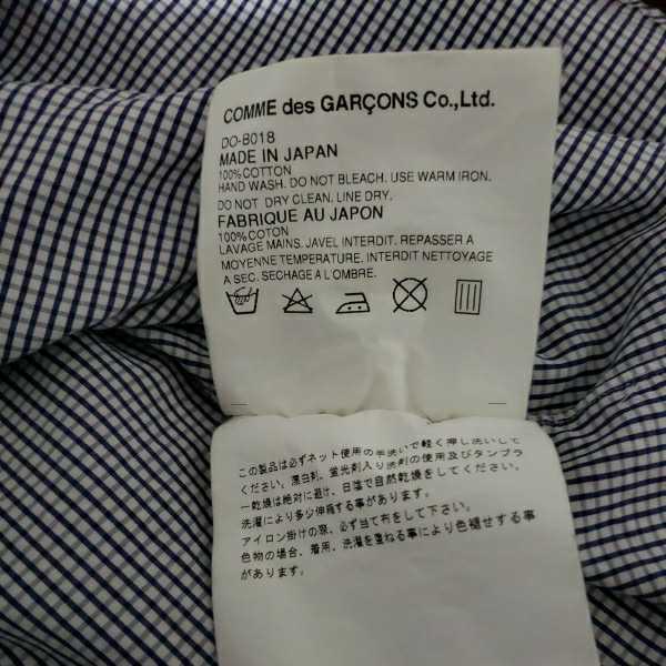 COMME des GARCONS HOMME DEUX Comme des Garcons Homme du graph check short sleeves shirt button down check shirt M size 