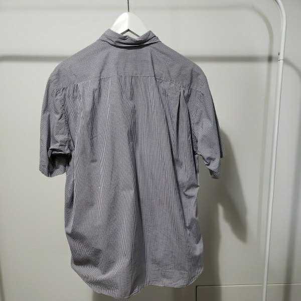 COMME des GARCONS HOMME DEUX Comme des Garcons Homme du graph check short sleeves shirt button down check shirt M size 