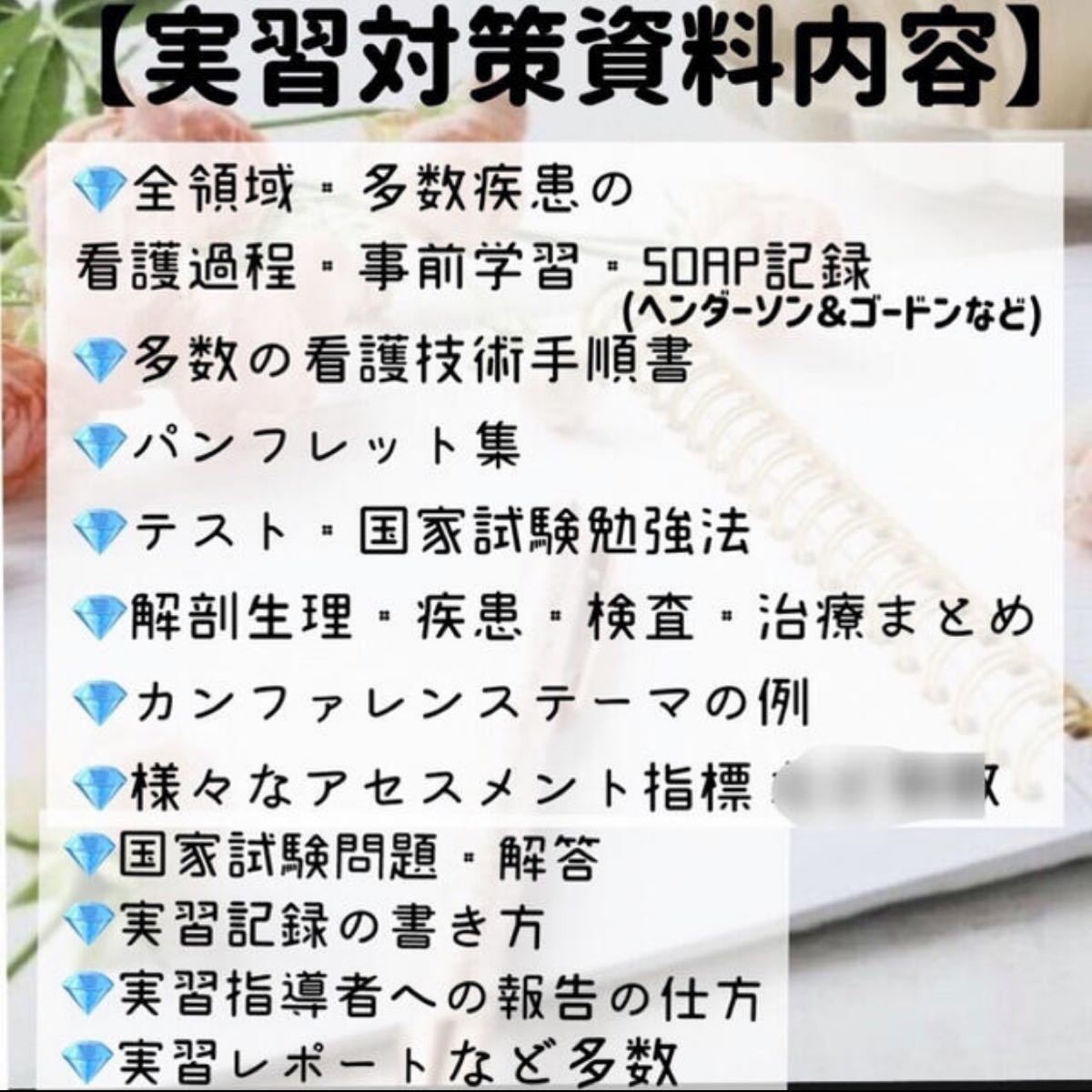 国家試験 付箋ノート 看護学生 看護過程 看護計画 アセスメント 関連図 実習