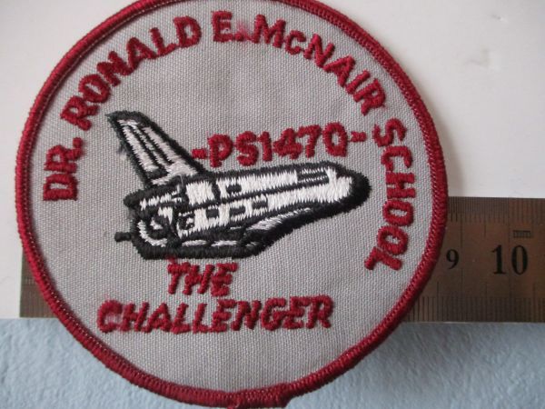 【送料無料】90s スペースシャトル宇宙飛行士『ロナルド・アーヴィン・マクネイア』チャレンジャーSTS-51-L刺繍ワッペン/Ronald McNair U1_画像8