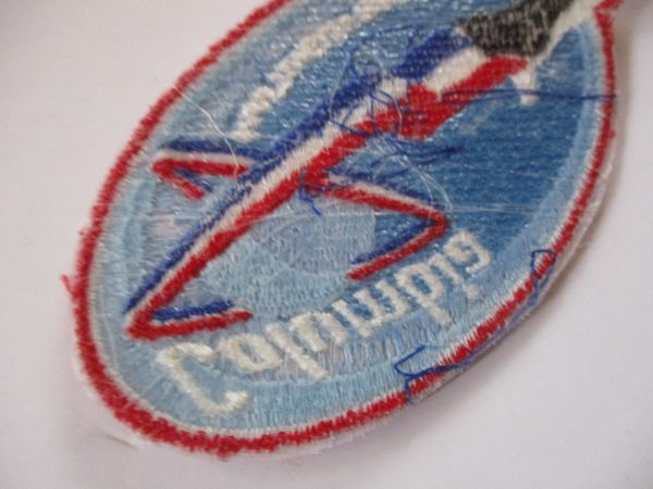 【送料無料】90s スペースシャトル計画『STS-4』コロンビア号 刺繍ワッペン/パッチ アップリケ宇宙飛行士ロケットNASA宇宙船 U1_画像5