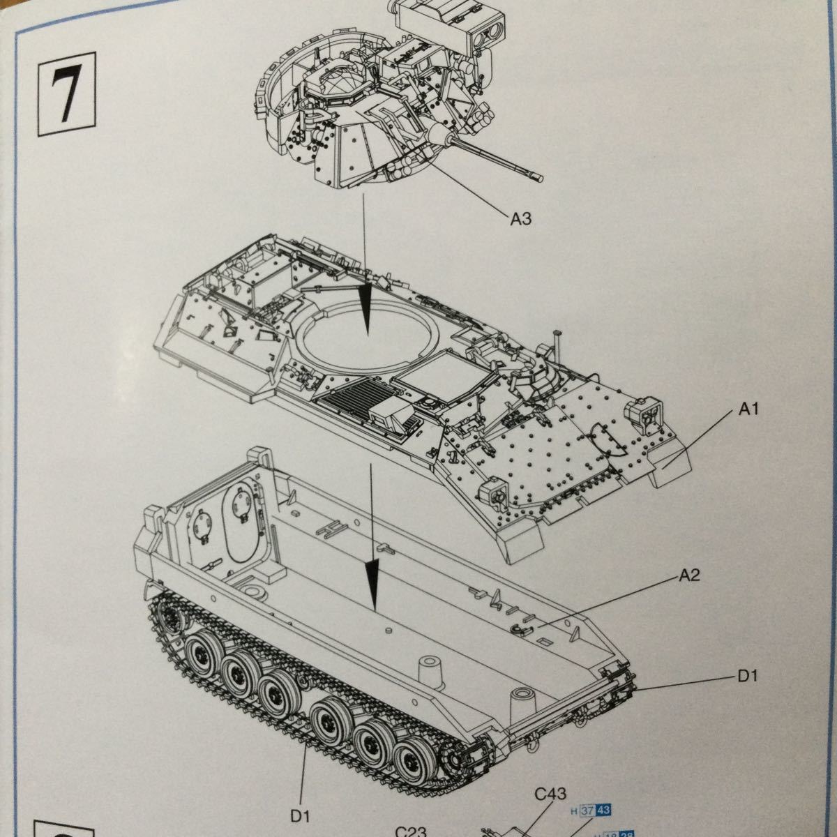 DRAGON ドラゴン1/72 M2A2ODSブラッドレー歩兵戦闘装甲車イラク2003 カルトグラフデカール付属　絶版希少品　未組立内袋未開封品_画像9