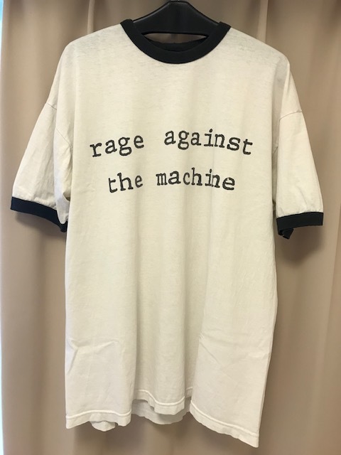 90s rage against the machine リンガー Tシャツ-