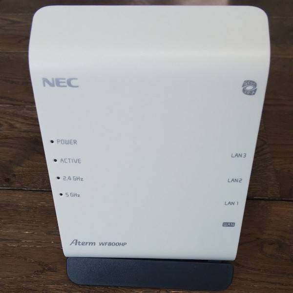 NEC  Aterm WF800HP 無線LANルーター
