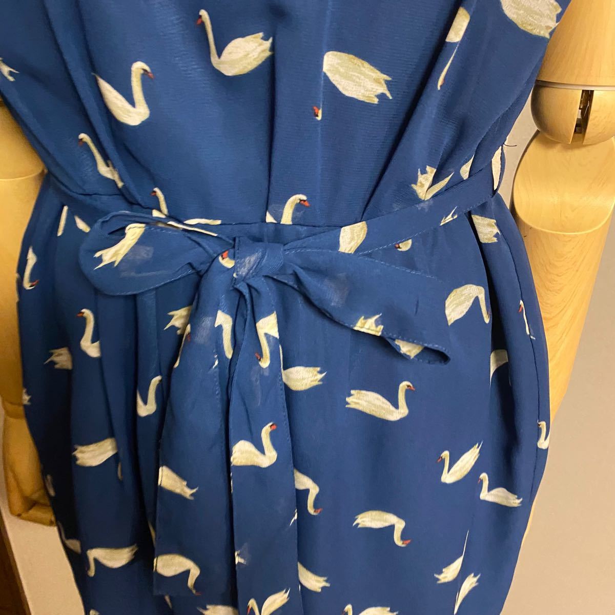 Paypayフリマ Ag By quagirl アクアガール 白鳥柄 ワンピース Paypayフリマ Ag By quagirl アクアガール 白鳥柄 ワンピース