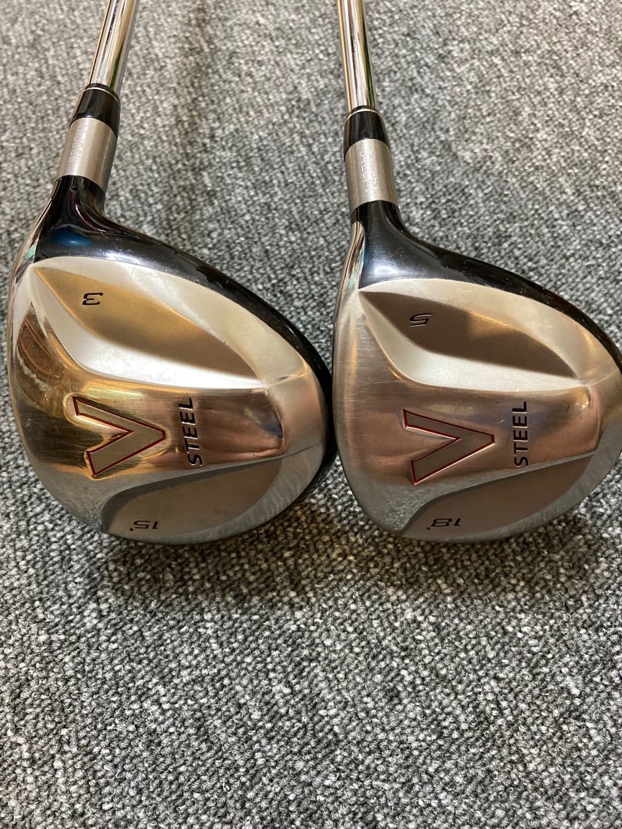 最終決算最終決算名器 初代 テーラーメイド Vスチール FW 3W 5W 日本