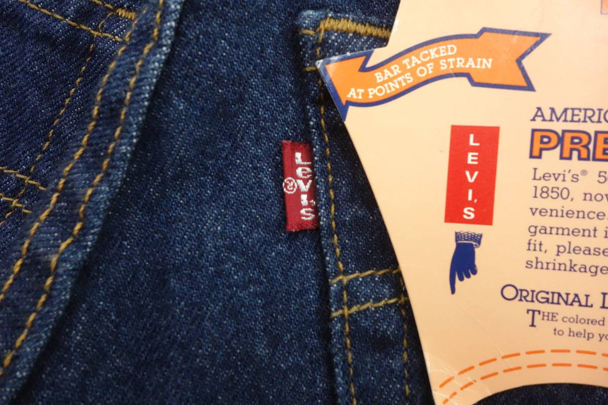 新品 フラッシャー付き 90's アメリカ製 ヴィンテージ LEVI'S 新品 フラッシャー付き 90's アメリカ製 ヴィンテージ LEVI'S