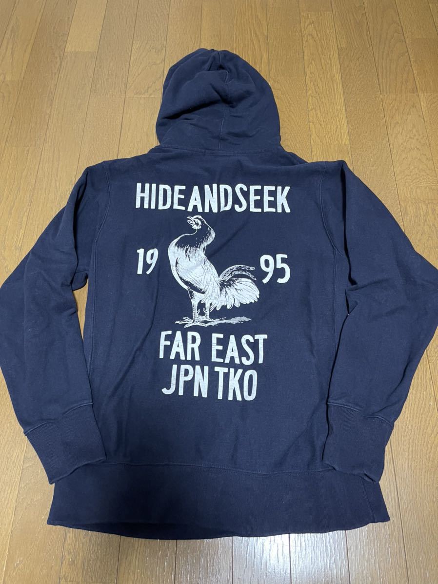 hide and seek HOODIE ハイドアンドシーク パーカー M_画像2