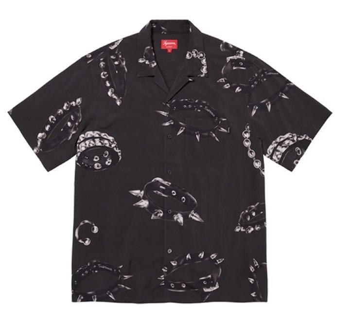 結婚祝い Supreme Studded Work supreme Studded Shirt Patch