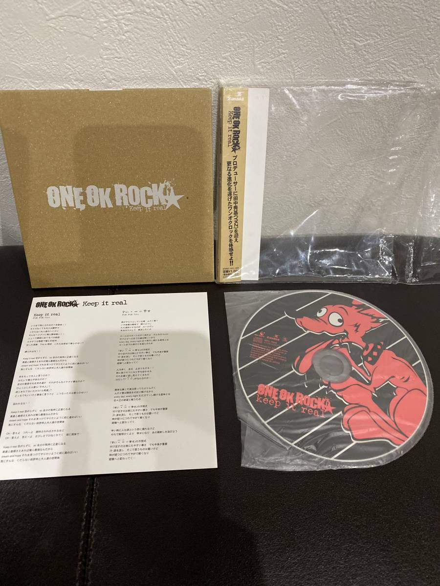ONE OK ROCK keep it real 廃盤 帯付