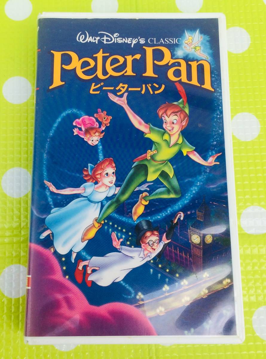  быстрое решение ( включение в покупку приветствуется )VHS Peter Pan po колено Canyon японский язык дуть . изменение версия THE CLASSICS Disney аниме * видео прочее большое количество выставляется -m468