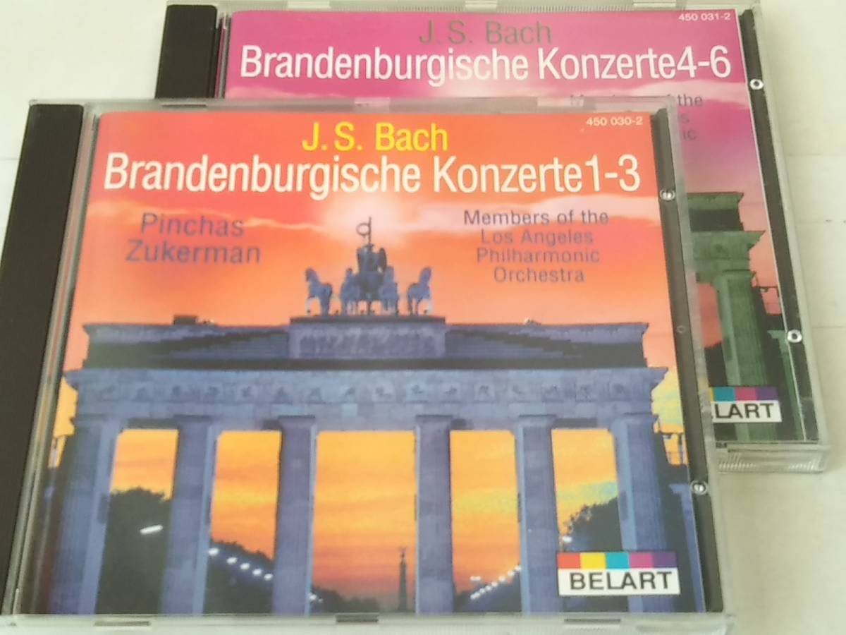 【Belart】ズーカーマンLAPOバッハ/ブランデンブルク協奏曲全６曲2CD_画像1