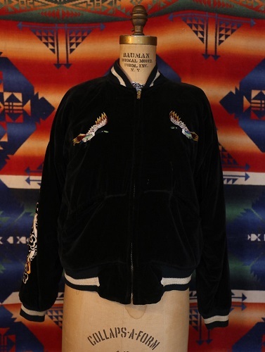 Yahoo!オークション - 50's 別珍 スーベニアジャケット GOOSE Yahoo!オークション - 50's 別珍 スーベニアジャケット GOOSE