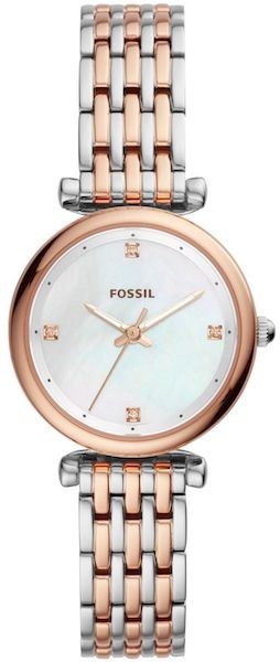 FOSSIL[フォッシル] es4431 CARLIE MINI SILVER /ROSEGOLD Stainless シルバー/ローズゴールド ステンレス アナログ レディース 腕時計