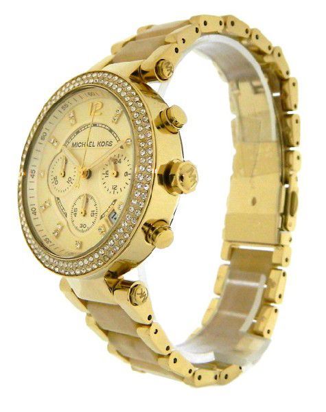 MICHAEL KORS Michael Kors mk5632 женский Safari Parker хронограф наручные часы 