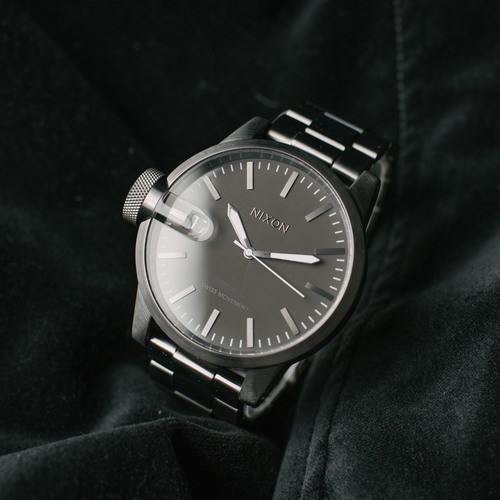 NIXON ニクソン a198632 THE CHRONICLE SS ALL GUNMETAL メンズ