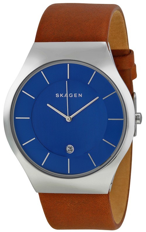 新品入荷 スカーゲン SKAGEN 腕時計 メンズ ミディアムブラウンレザー