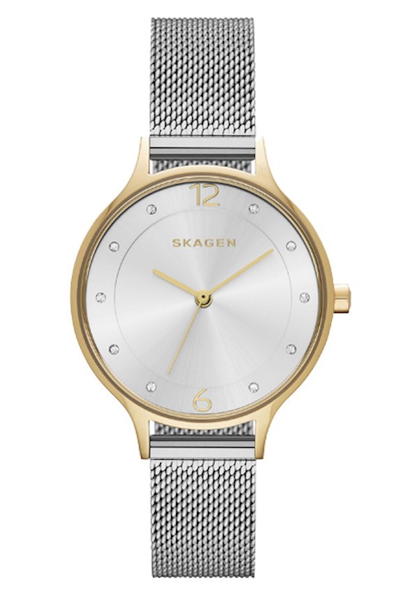 かわいい~!」 Steel Anita スカーゲン SKAGEN Mesh 腕時計