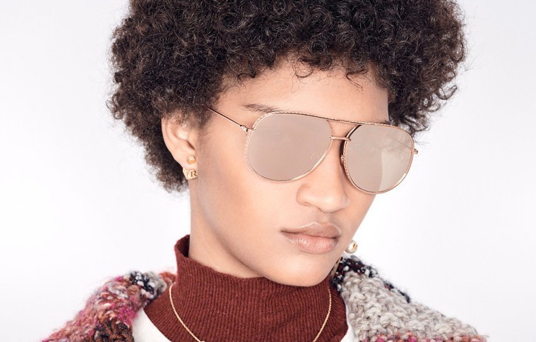 ディオール DIOR BY DIOR DDB SQ DIORBYDIOR ネイビー サングラス
