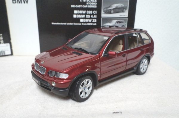 京商 BMW X5 4.4i 1/18 ミニカー-