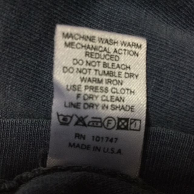 送料込 Velva Sheen Vネック ポケット付き Tシャツ made in USA Sサイズ 青系 ベルバシーン 米国製 ポケT オーバーダイ 半袖 アメカジ_画像7