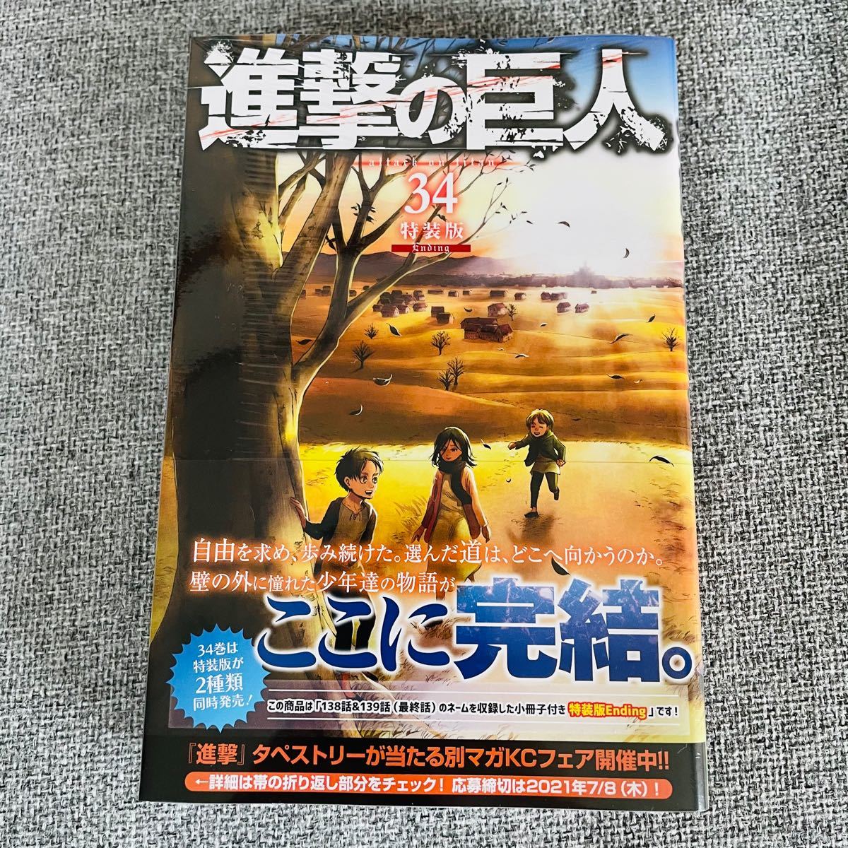 Paypayフリマ 進撃の巨人 34巻 コンビニ限定特装版 Paypayフリマ 進撃の巨人 34巻 コンビニ限定特装版