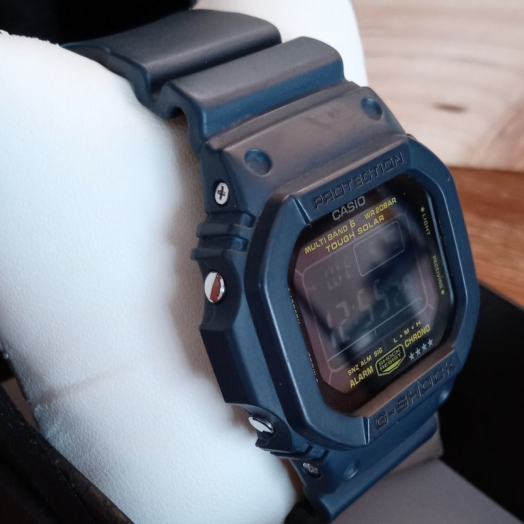 電波ソーラー】G-SHOCK「GW-M5610NV」ネイビーブルー マルチ 電波ソーラー】G-SHOCK「GW-M5610NV」ネイビーブルー マルチ