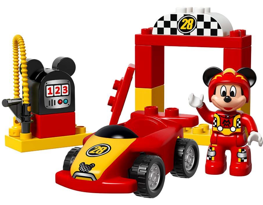  выпуклость выпуклость выпуклость Lego LEGO * Duplo Disney Mickey Duplo Disney\'s Mickey * 10843 Mickey. гонки место Mickey Racer * новый товар выпуклость выпуклость выпуклость 