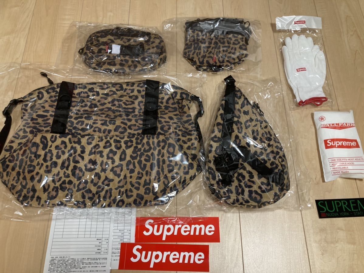 超歓迎】 Supreme Sling カラー：レオパード 20fw Leopard Bag - ボディーバッグ