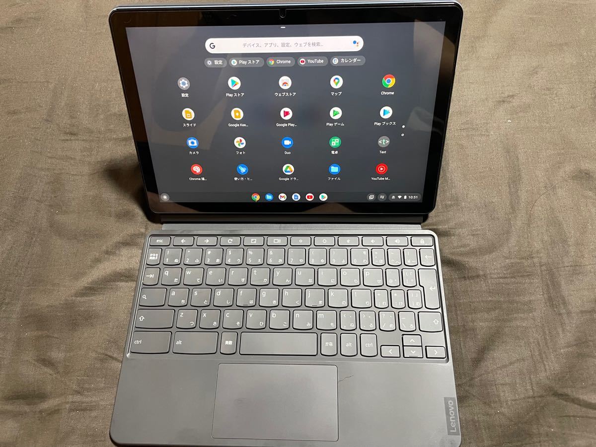 Lenovo IdeaPad Duet Chromebook 128GB おまけと保証書付き Lenovo IdeaPad Duet Chromebook 128GB おまけと保証書付き