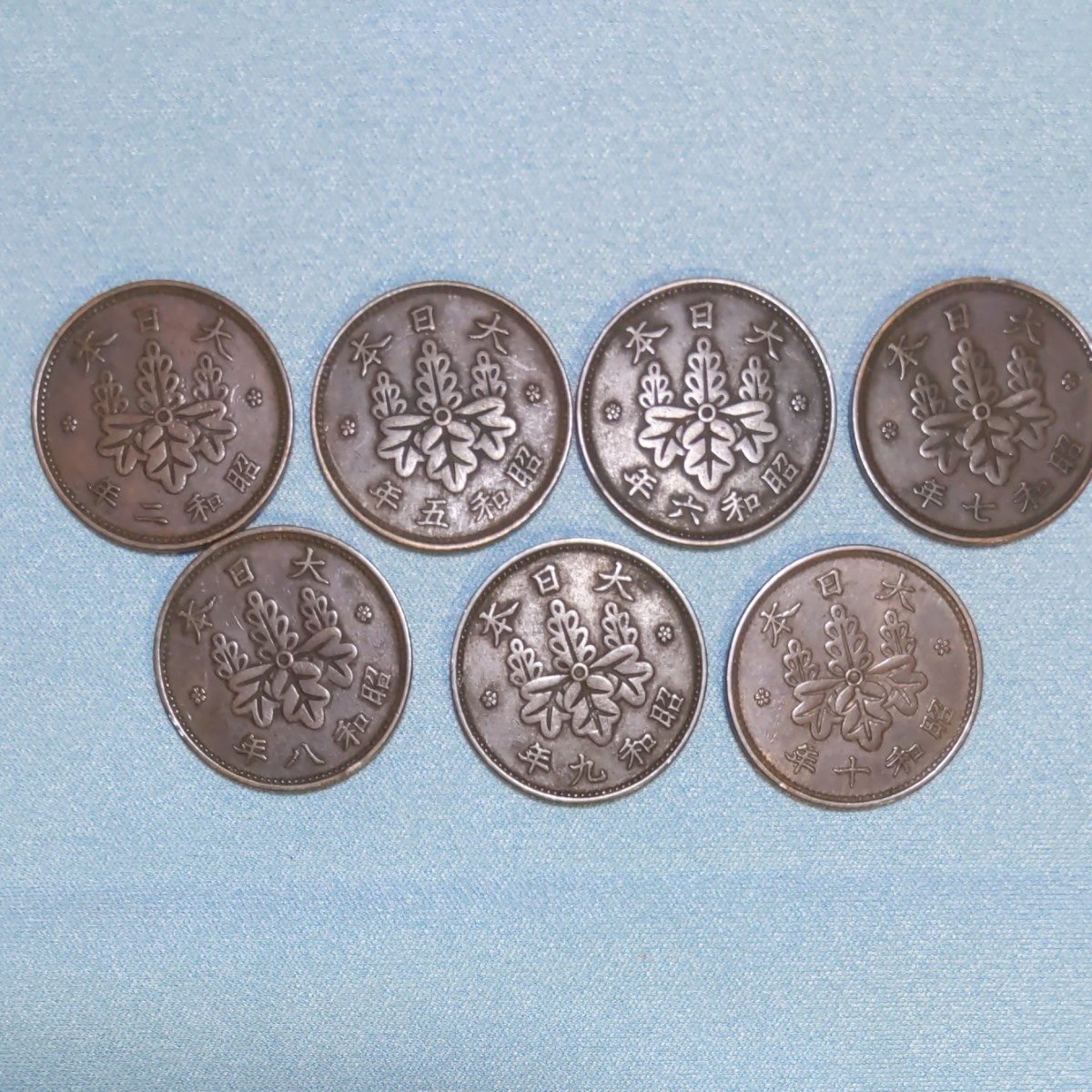 古銭　桐1銭青銅貨
