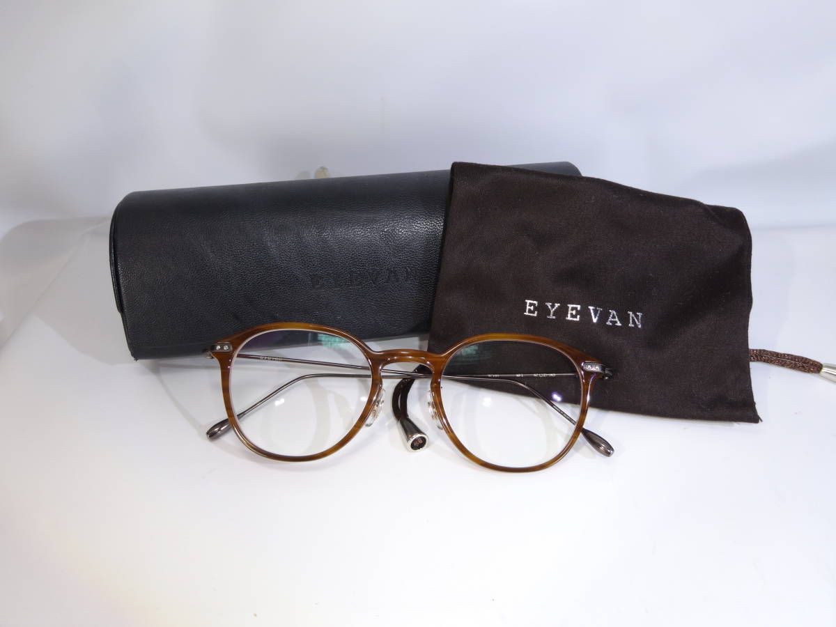 ☆ EYEVAN Bryan WPI 47口21-145 MADE IN JAPAN 箱、袋 中古 ☆