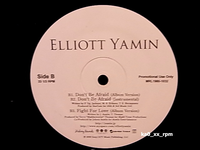 ★☆Elliott Yamin「You Say / Don't Be Afraid / Fight For Love」☆★5点以上で送料無料!!!_画像3