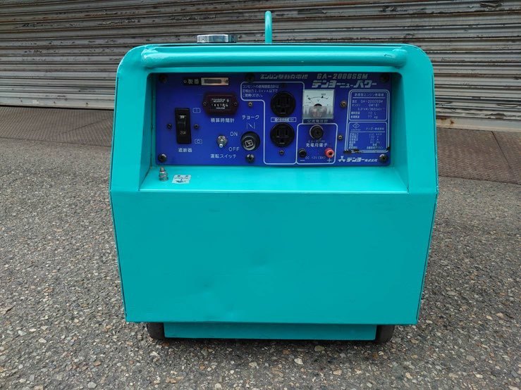 Yahoo!オークション - (即決)デンヨー・発電機・防音・GA Yahoo!オークション - (即決)デンヨー・発電機・防音・GA