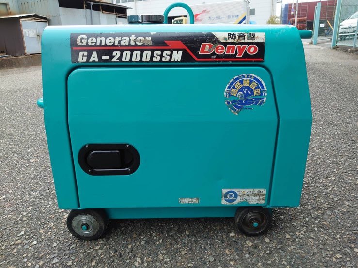 Yahoo!オークション - (即決)デンヨー・発電機・防音・GA Yahoo!オークション - (即決)デンヨー・発電機・防音・GA