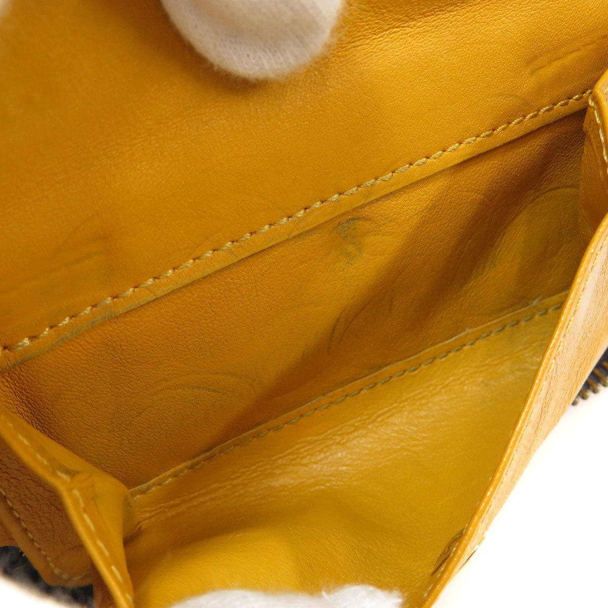 LOUIS VUITTON ルイヴィトン M95342 ミニジッピー モノグラムデニム 二