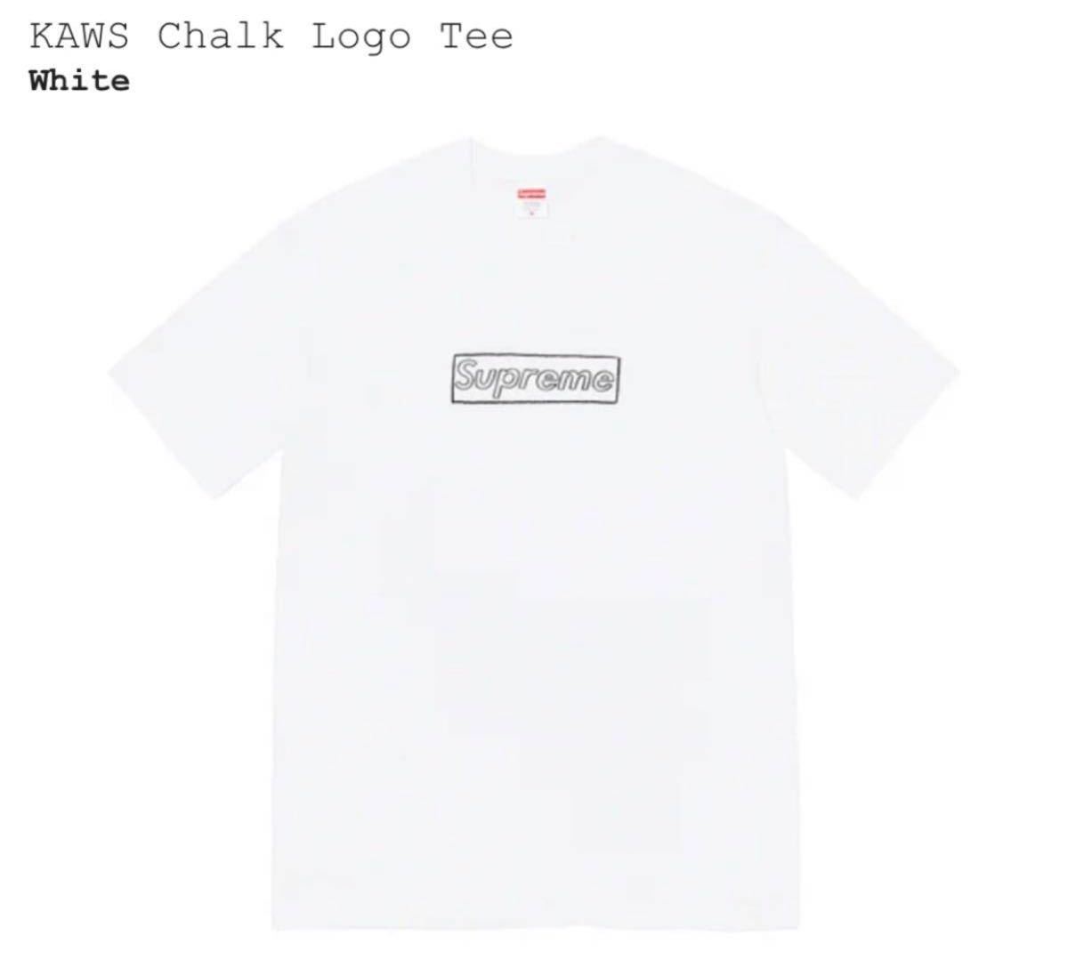 Supreme 21SS Kaws Chalk Logo Tee シュプリーム カウズ チョーク ロゴ Tシャツ Box ボックス
