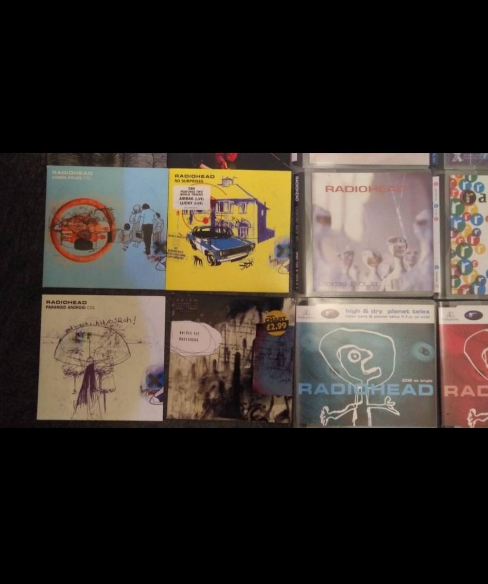 中古CD Radiohead アルバム・シングル・ライブ CD・DVDセット