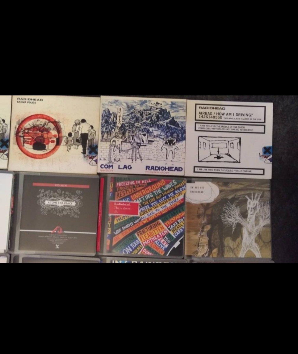中古CD Radiohead アルバム・シングル・ライブ CD・DVDセット
