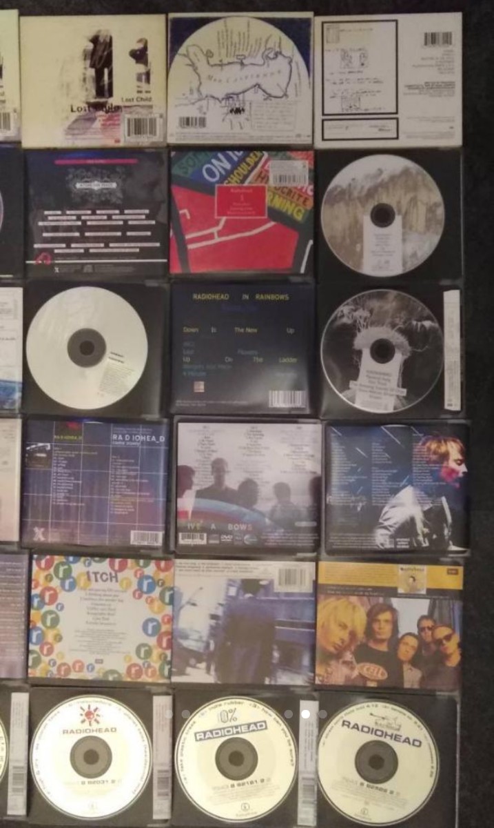 中古CD Radiohead アルバム・シングル・ライブ CD・DVDセット